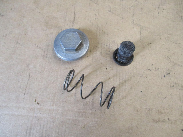 Bouchon de vidange + crépine pour Honda 125 XLS - XR - XL