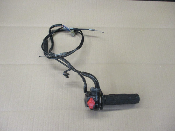 Poignée d'accélérateur + cocotte + cable accélérateur Kawasaki 125 KMX - MX125B