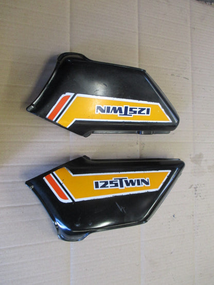 Caches latéraux pour Honda 125 CBT - CB125T - 125 Twin