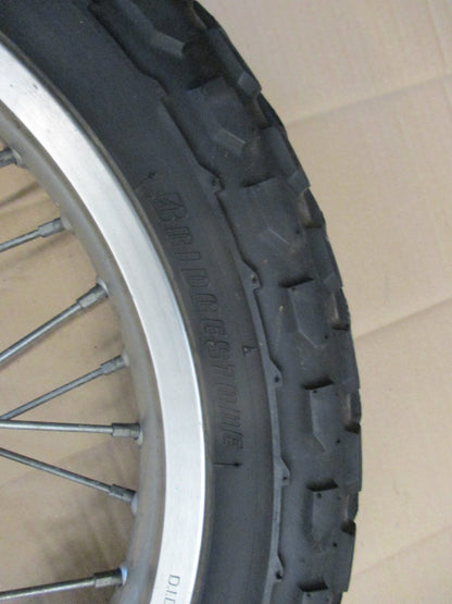 Roue avant avec pneu bon état pour Yamaha 125 TW - DE01 - DE054