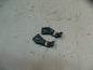Pattes de maintien durite frein avant pour Honda 125 NX Transcity - JD12