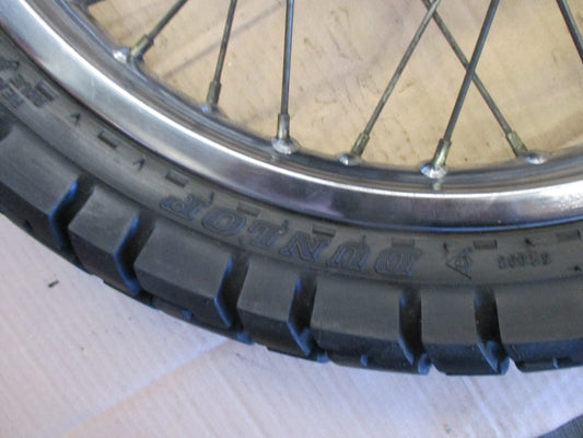 Roue arrière avec pneu très peu roulé pour Yamaha 125 DTMX - 2A8