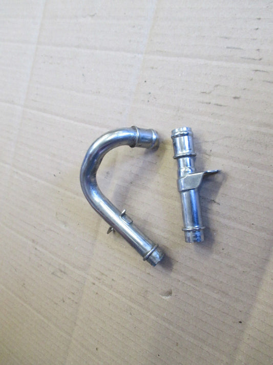 Tuyauteries rigides d'eau chromées pour Honda 650 NTV REVERE - RC33