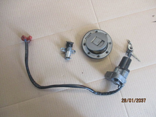 Nieman + bouchon essence + serrure de selle pour Yamaha 850 TDM - 4TX