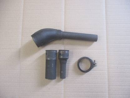 Embout final et chicane de pot d'échappement pour Suzuki 125 TS - 1976