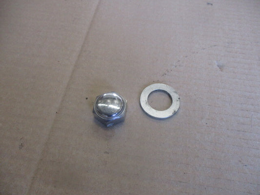 Ecrou supérieur + rondelle de tés de fourche pour Honda 125 XLV Varadéro - JC32