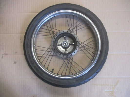Roue avant à tambour avec pneu ayant peu roulé pour Yamaha 125 SR - 10F