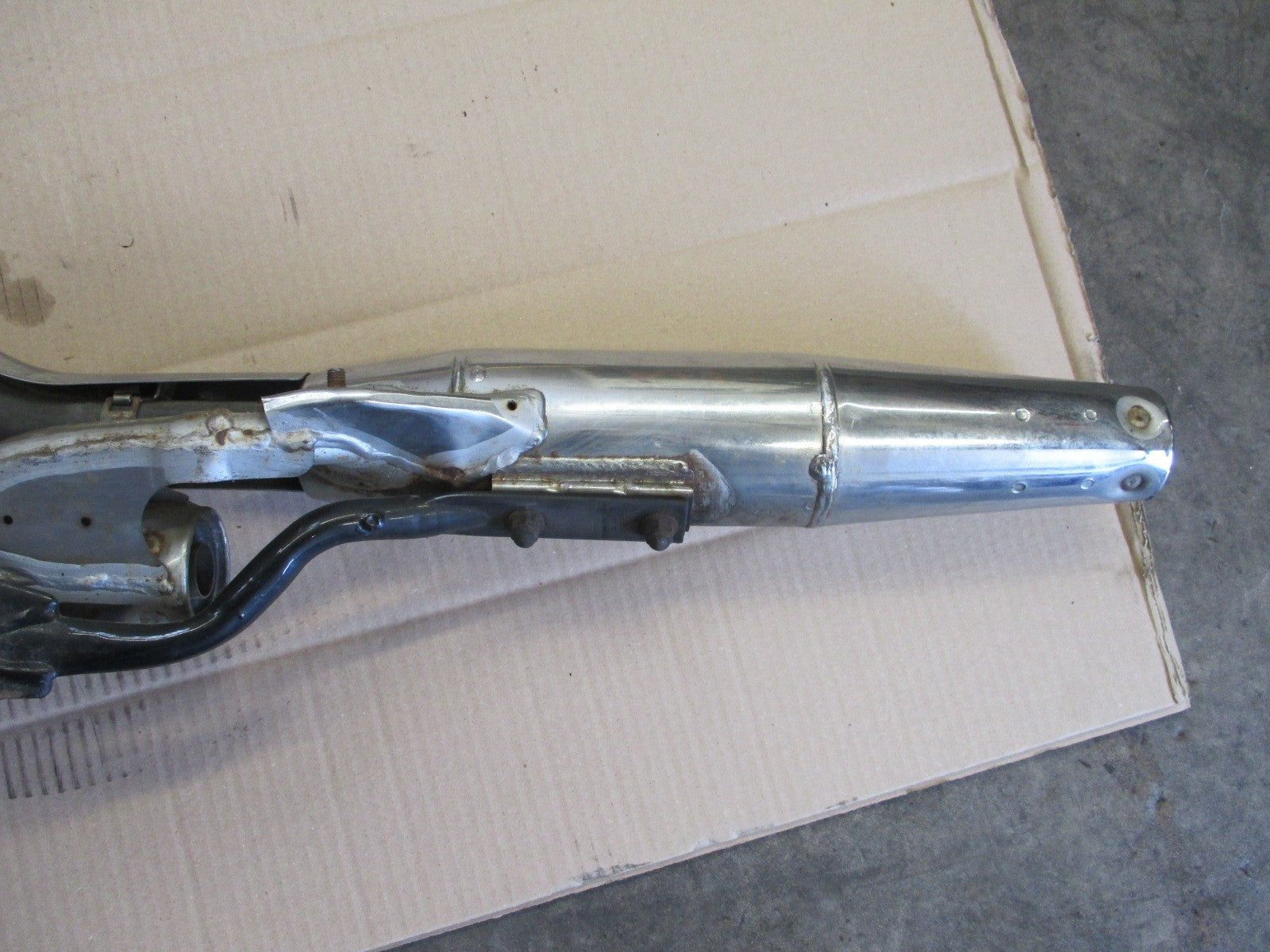 Pot d'échappement pour Honda 600 VT C Shadow - PC21