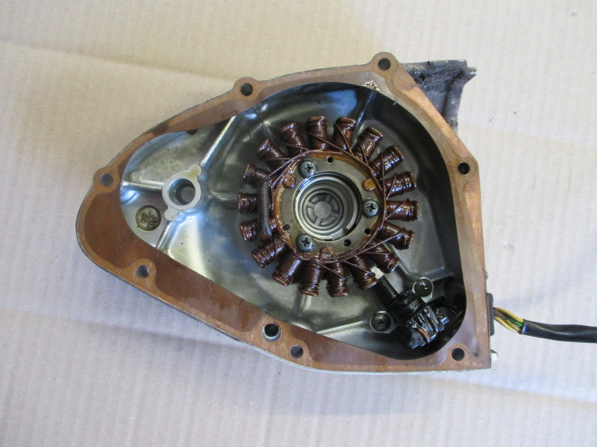 Stator + capteur + carter d'allumage pour Suzuki 125 GN - NF41A