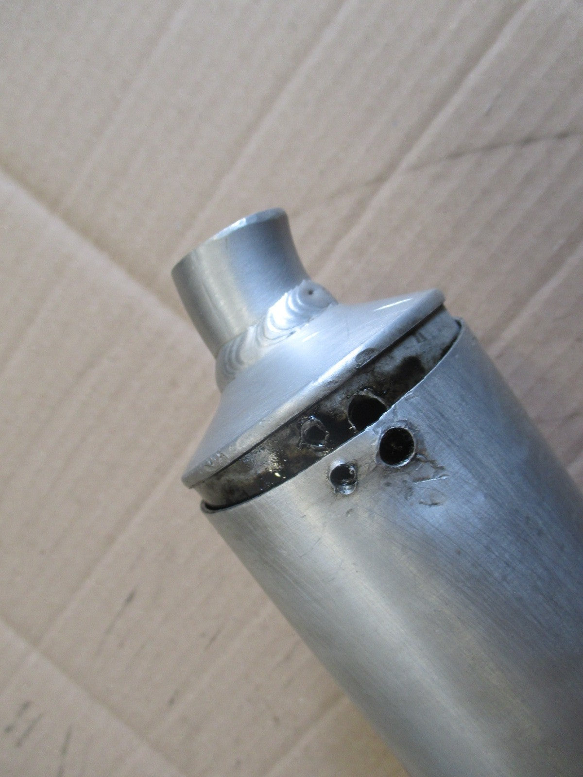 Pot de détente + silencieux GIANELLI pour Yamaha 125 DTR - DTRE