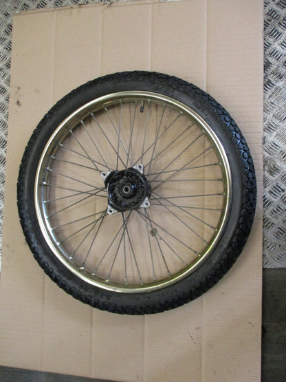 Roue avant avec pneu très peu roulé pour Suzuki 125 DR - SF43B