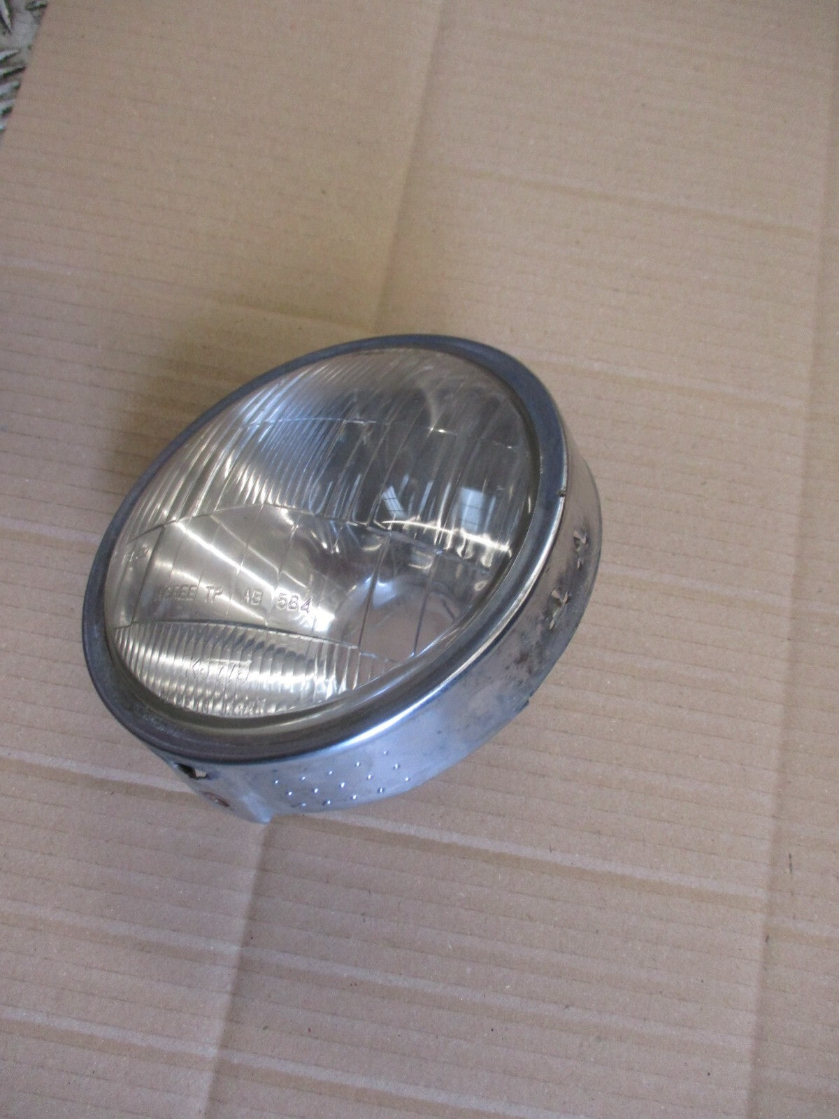 Optique de phare + cerclage pour Yamaha 125 DTMX - 2A8