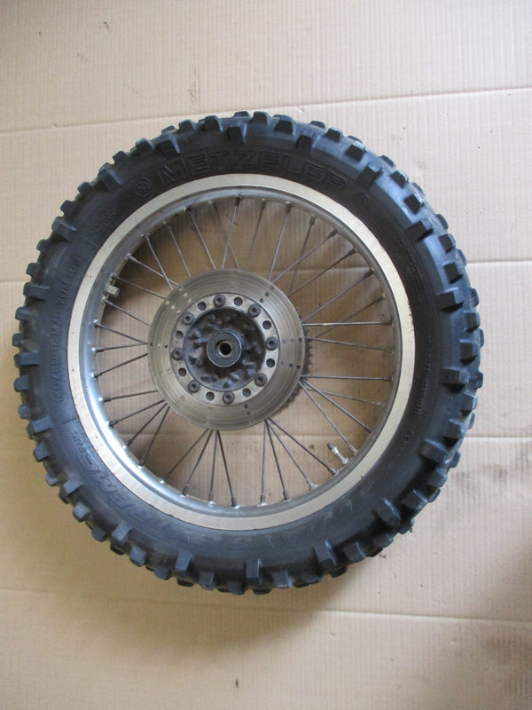 Roue arrière + disque pour Kawasaki 125 KMX - MX125B