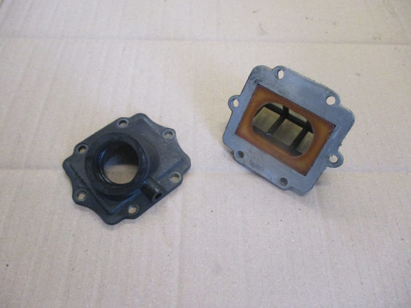 Pipe d'admission + clapets pour Kawasaki 125 KMX - MX125B