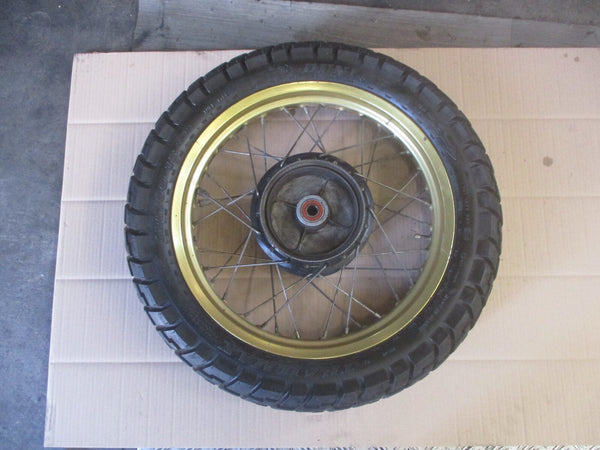 Roue arrière avec pneu bon état Yamaha 600 XT - Ténéré - 34L - 43F - 55W - 1VJ