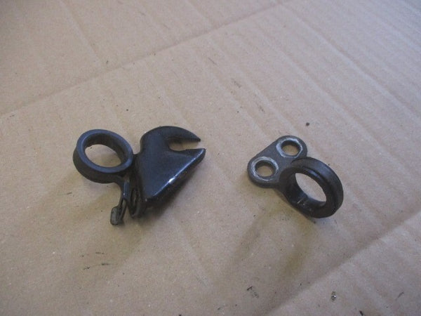 Support commande de starter et guide cable de frein avant pour Honda 125 XLS