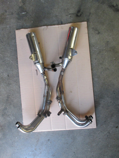 Collecteurs et silencieux d'échappement G et D pour Yamaha 750 FZX - 2JE - 4AM