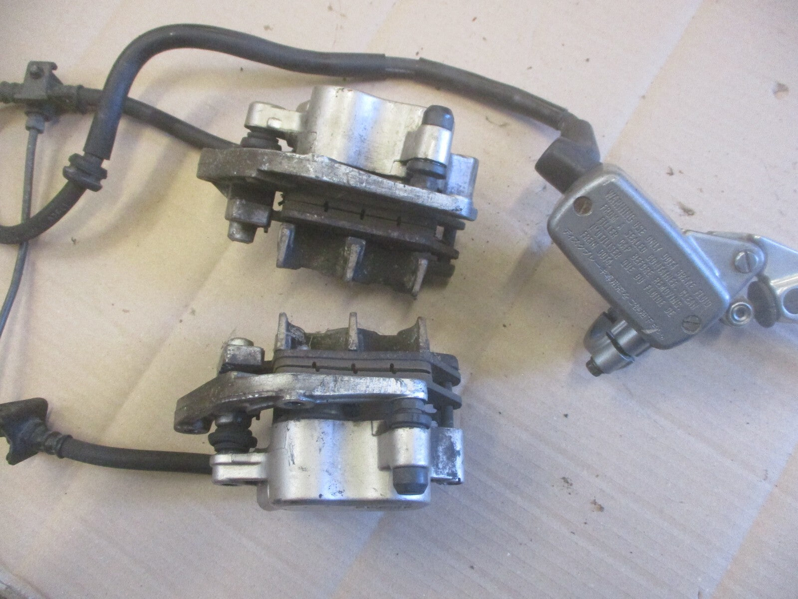 Ensemble frein avant pour Honda 750 VFR - RC36 - phase 1 - 1990 / 1993