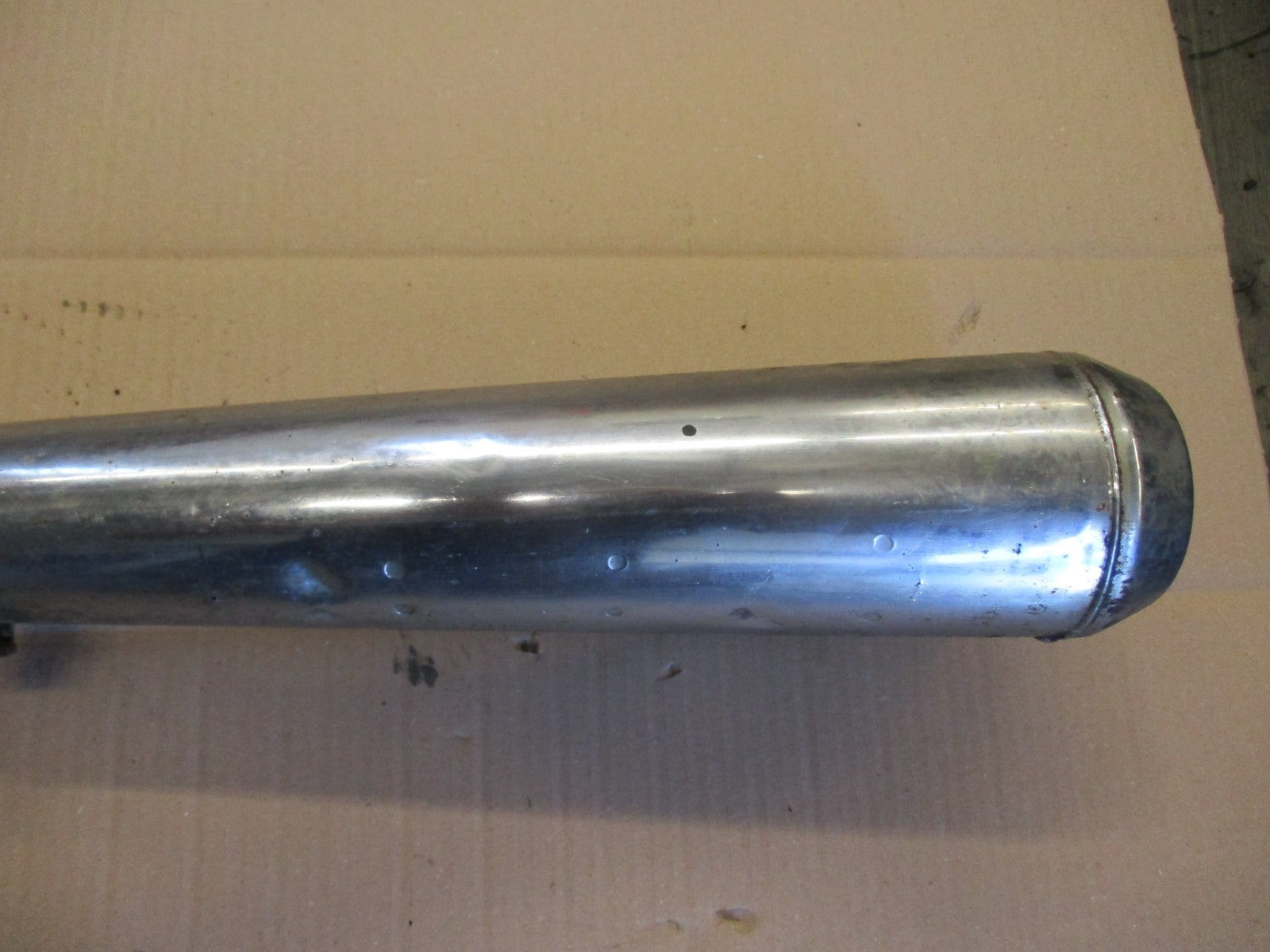 Pot d'échappement gauche pour Honda 125 CBT - CB125T - 125 Twin