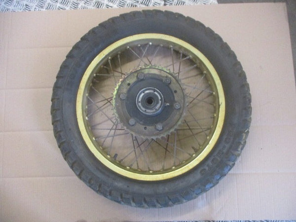 Roue arrière + porte couronne pour Yamaha 500 XT - 1U6