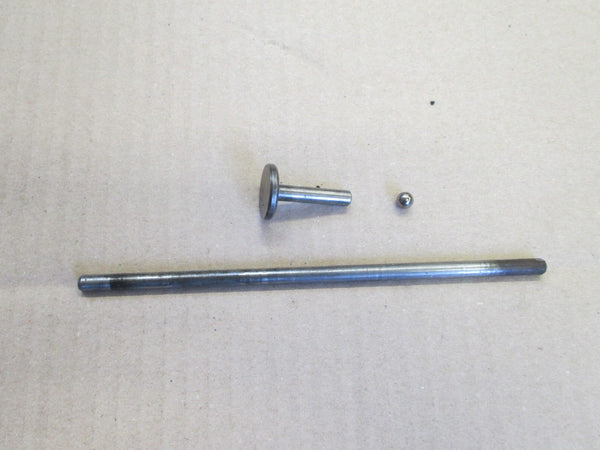 Poussoir + tige + bille de commande d'embrayage pour Kawasaki 125 KE - K1 - KS