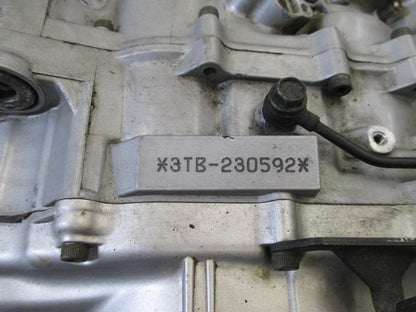 Moteur Yamaha 600 XTE - 3TB - commande d'embrayage sur carter d'embrayage