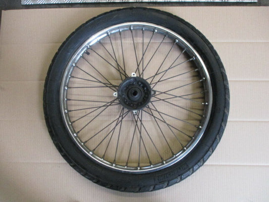 Roue avant avec pneu bon état pour Honda 125 XLR - JD04 - Frein à disque