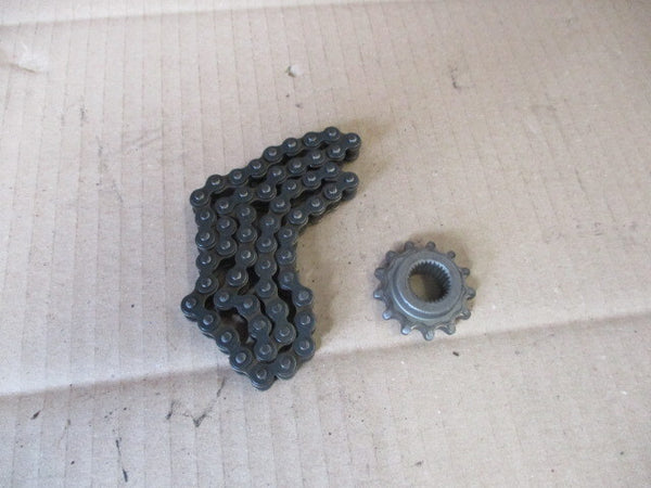 Pignon + chaine de demarreur pour Honda 125 CM - JC05