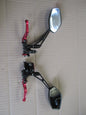 Commandes frein / embrayage +rétroviseurs Super Motard pour Yamaha 125 XTX - XTR