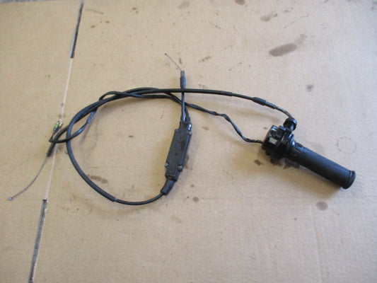 Poignée d'accélérateur + cables pour Yamaha 125 DTLC - 34X - 1HR - 57U