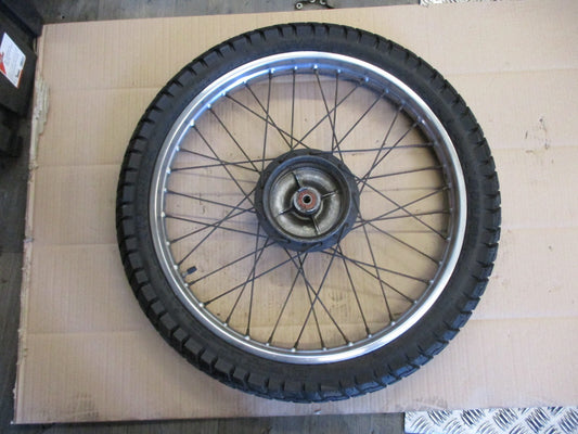 Roue avant avec pneu très peu roulé pour Yamaha 125 DTMX - 2A8