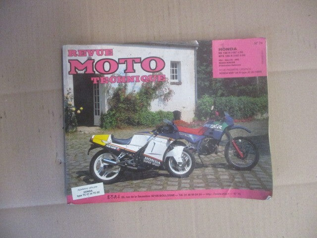 Revue technique pour Honda 125 MTX - MTXR - NSR