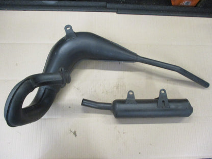 Pot de détente + silencieux absoption pour Kawasaki 125 KMX - MX125B