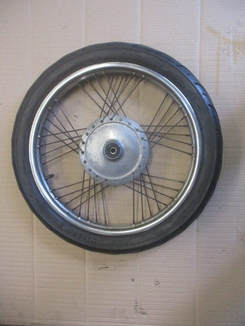 Roue avant à tambour avec pneu ayant peu roulé pour Yamaha 125 SR - 10F