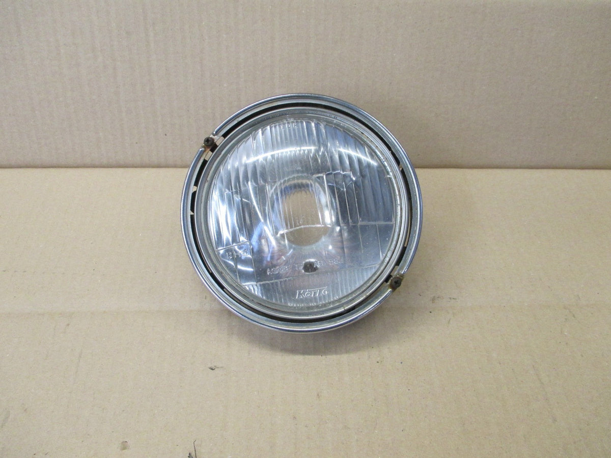 Optique de phare + cerclage pour Suzuki 125 TS ER - 1979 / 1981