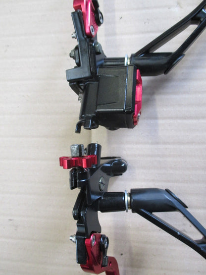Commandes frein / embrayage +rétroviseurs Super Motard pour Yamaha 125 XTX - XTR