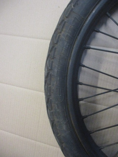Roue avant avec pneu Michelin très peu roulé pour Honda 125 MTX - MTXR - TC02