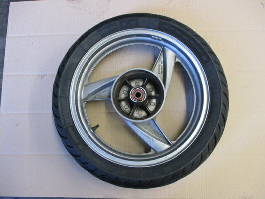 Roue arrière avec pneu MICHELIN très peu roulé pour Kawasaki 500 ER5 ER-5