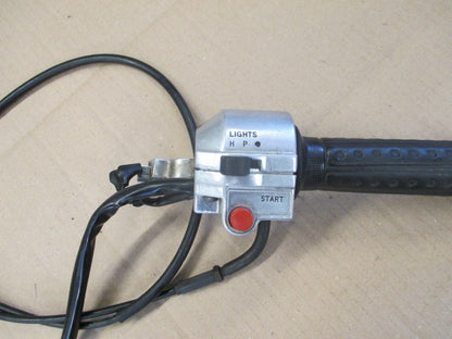 Poignée d'accélérateur et frein avant+ cable + cocotte droite Honda 125 CM JC05