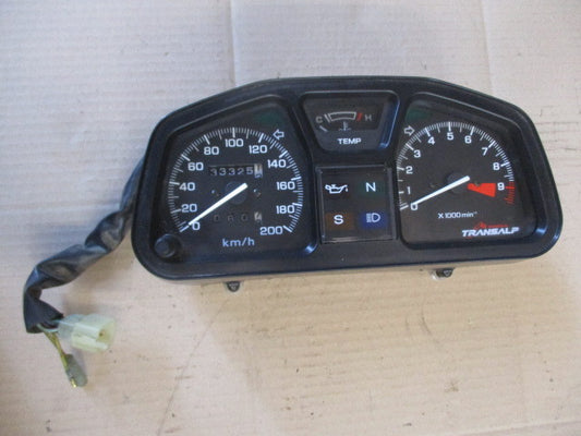 Bloc compteur - compte tours - 33325 kms -  Honda 600 Transalp - PD10