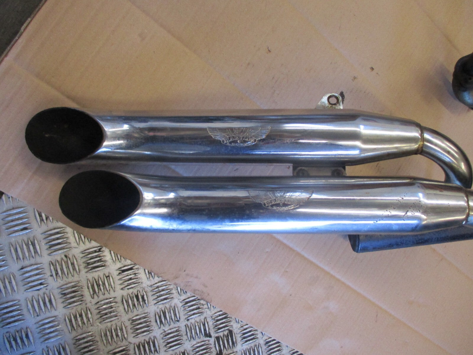 Pot d'échappement MARVING  pour Yamaha 535 XV Virago - 2YL