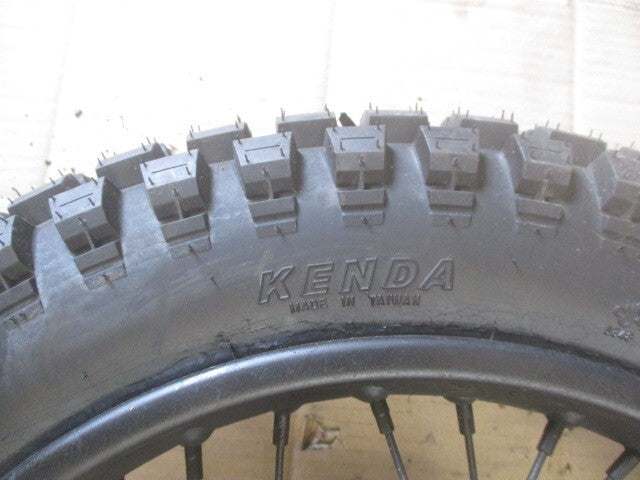 Roue arrière avec pneu neuf pour Honda 125 XLS - XR