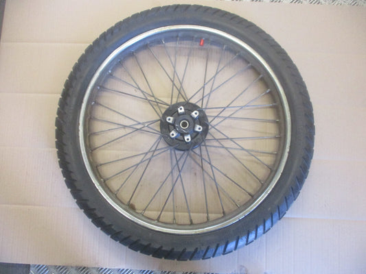 Roue avant avec pneu bon état pour Honda 125 NX Transcity - JD12