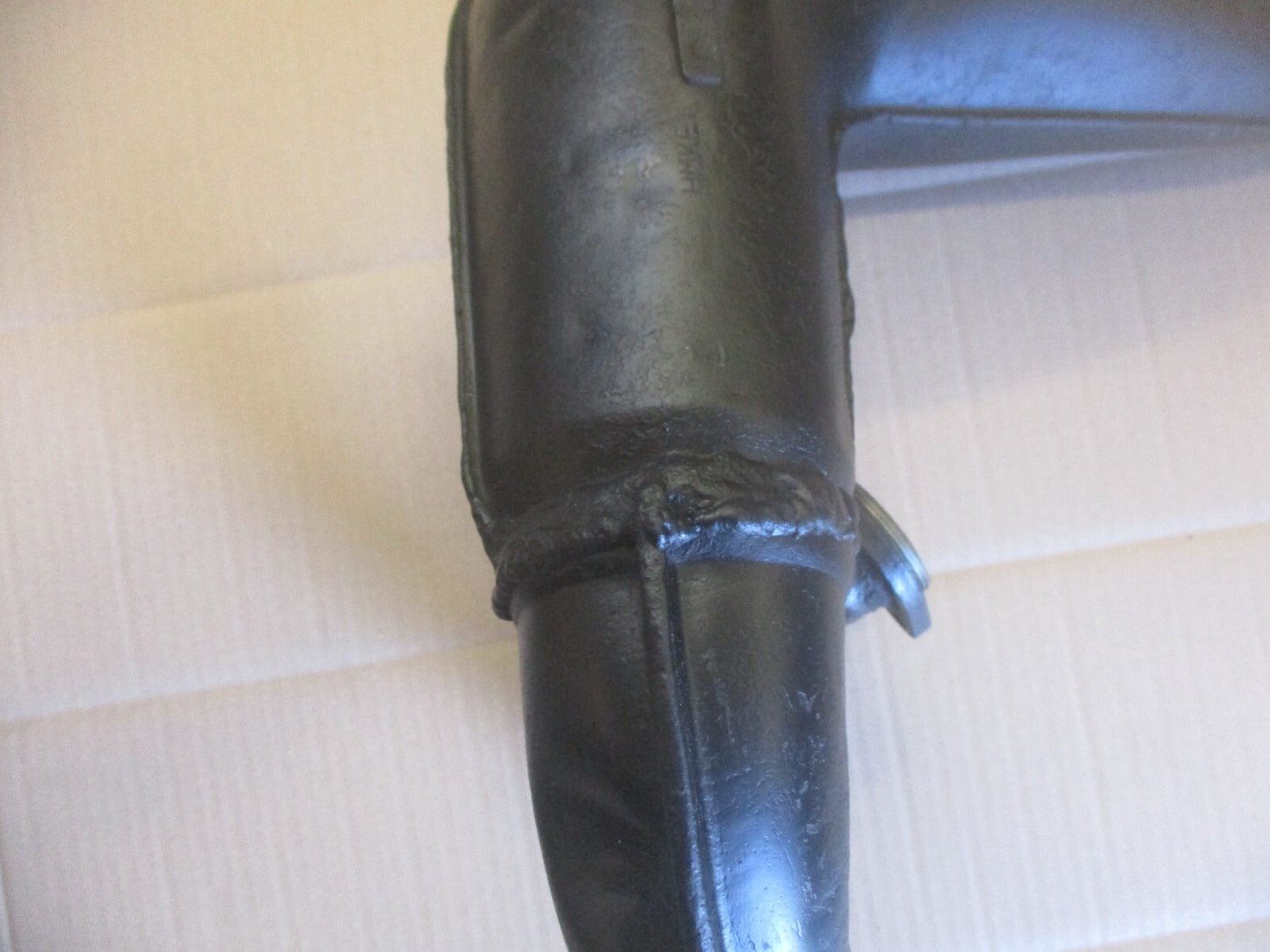 Pot d'échappement débridé et décalaminé pour Honda 125 MTX - JD05 - JD07