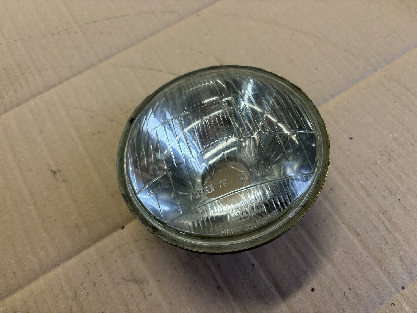 Optique de phare pour Kawasaki 125 KE - K1 - KS