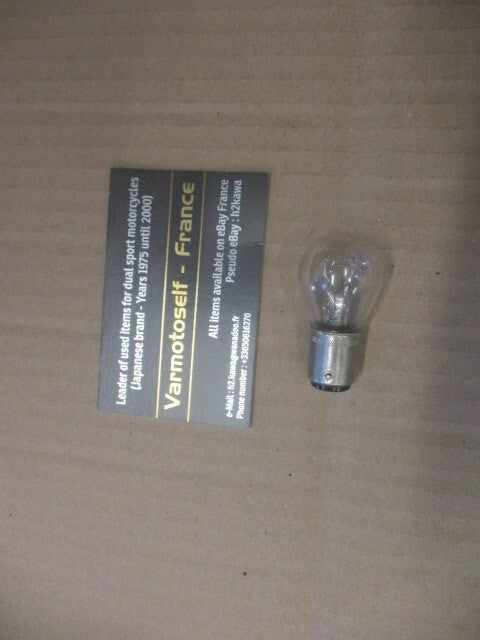 Ampoule de feu arrière NEUVE 6V - 21/5W pour Kawasaki 125 KE - KS - K1