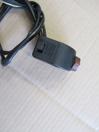 Commodo droit pour Honda 125 XLS - XR - (avec 4 + 2 cosses)