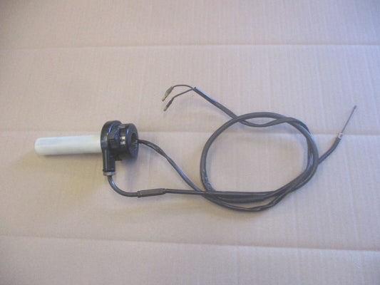 Poignée d'accélérateur + cable 1er troçon pour Yamaha 125 DTLC - 34X - 1HR - 57U