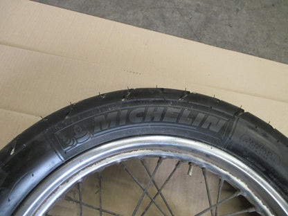 Roue arrière d'origine avec pneu quasi neuf Yamaha 600 XTE - 3TB - 4PT - DJ02
