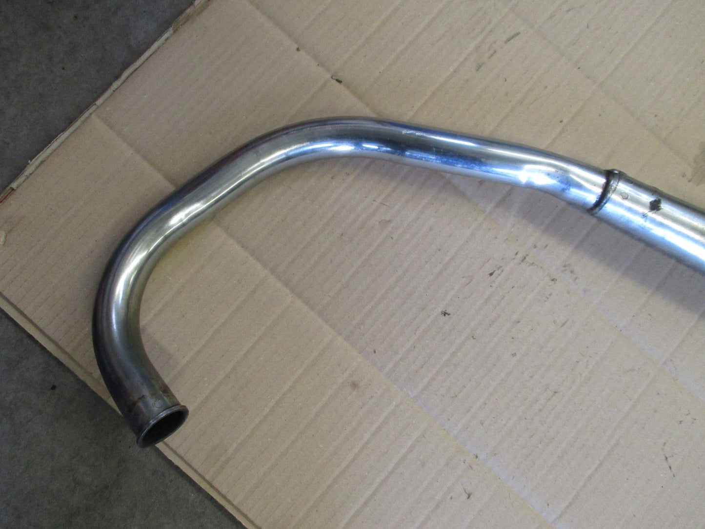 Pot d'échappement gauche SANKEI 2022 pour Honda 125 CBT - CB125T - 125 Twin